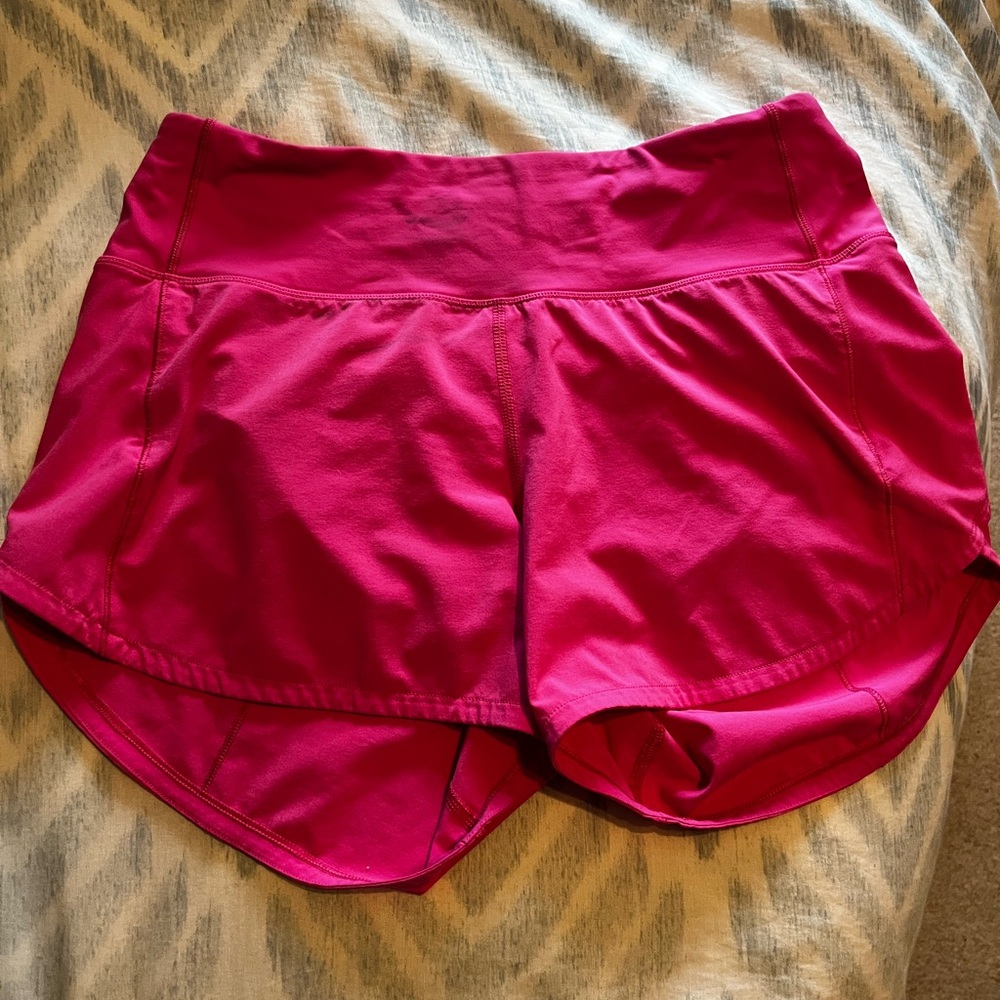 Lululemon Athletica Barbie pink Athletic Shorts